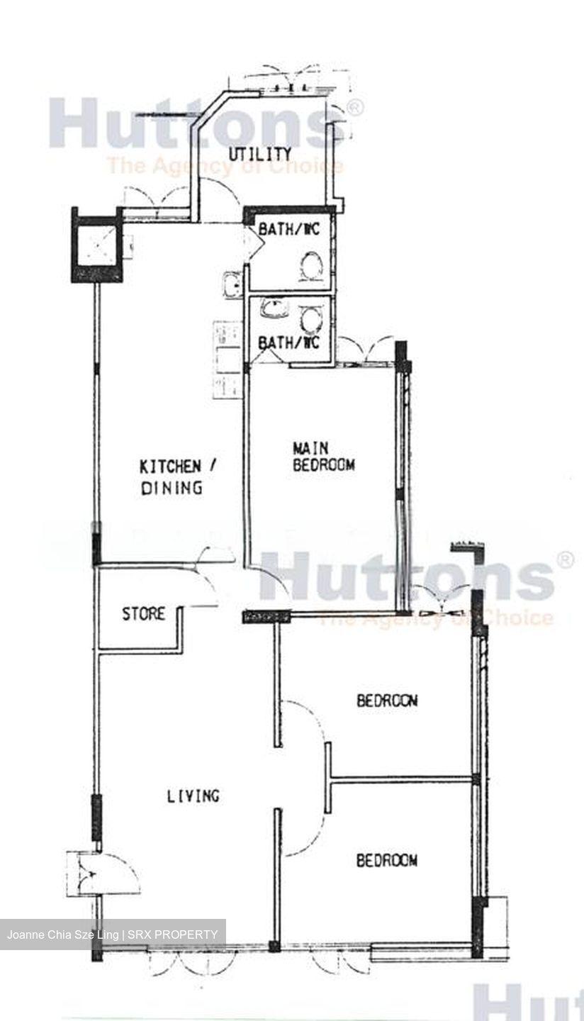 Blk 255 Kebun Baru View (Ang Mo Kio), HDB 4 Rooms #580838081